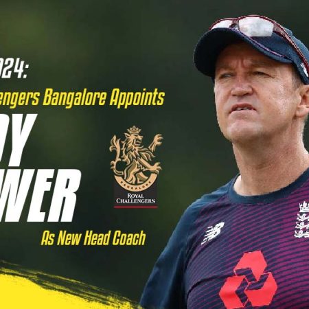Andy Flower Becomes The New Head Coach Of RCB | IPL 2024