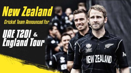 New Zealand Cricket Announced Squad For UAE T20Is & England Tour