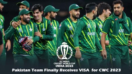 Pakistan Cricket Team Finally Receives The Visa For CWC 2023