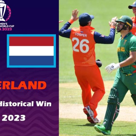 Fans Erupt As Netherlands Register A Historical Win | Cricket World Cup 2023
