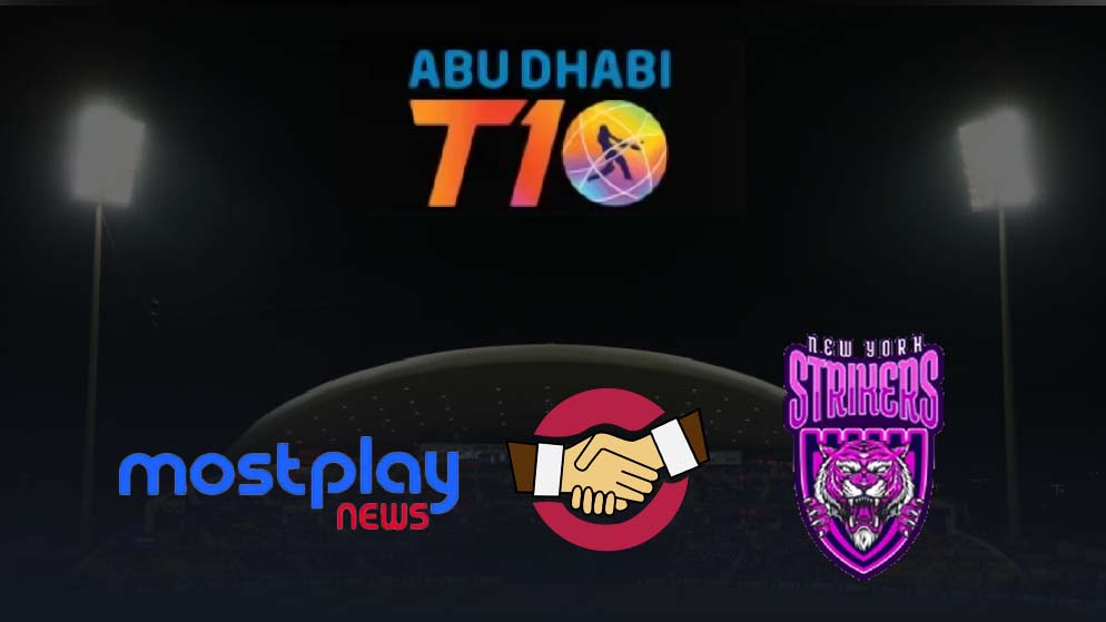 MostplayNews Sponsors New York Strikers | Abu Dhabi T10 2023