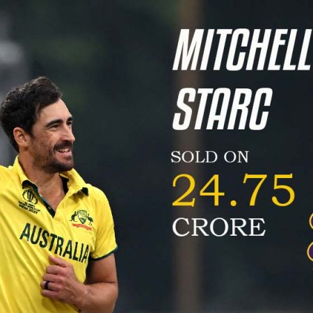 Mitchell Starc Breaks The Record In The IPL History