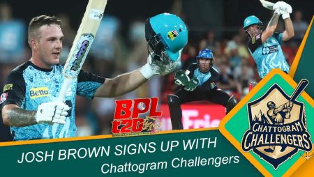 Chattogram Challengers Signed Josh Brown For BPL 2024