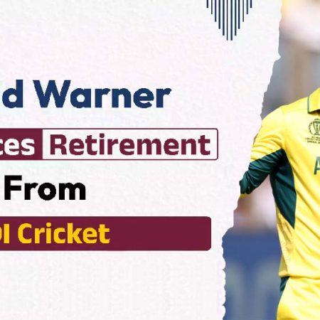 David Warner To Retire From ODIs Along With Test